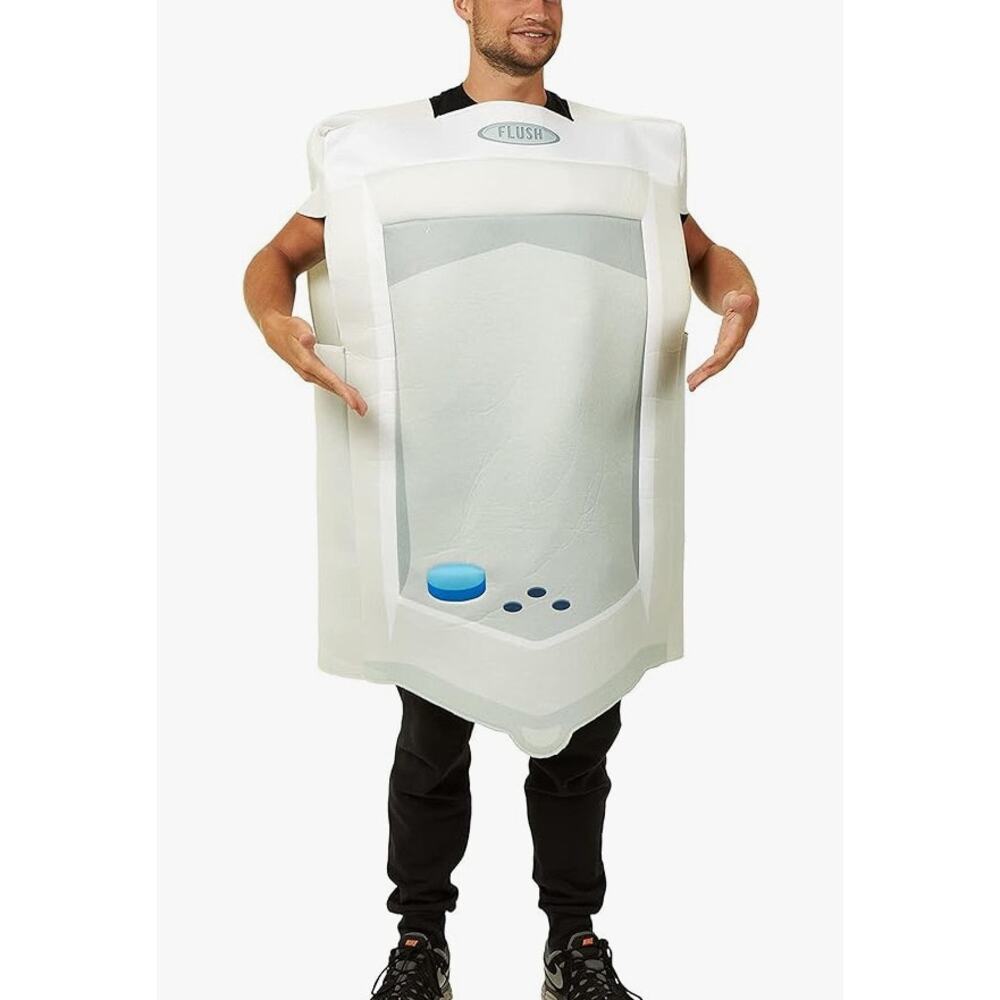Brand New Hauntlook Men's One Size Lean Mean Latrine Halloween Costume